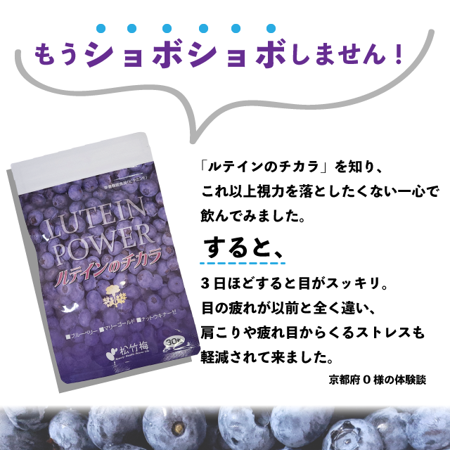 ルテインのチカラ